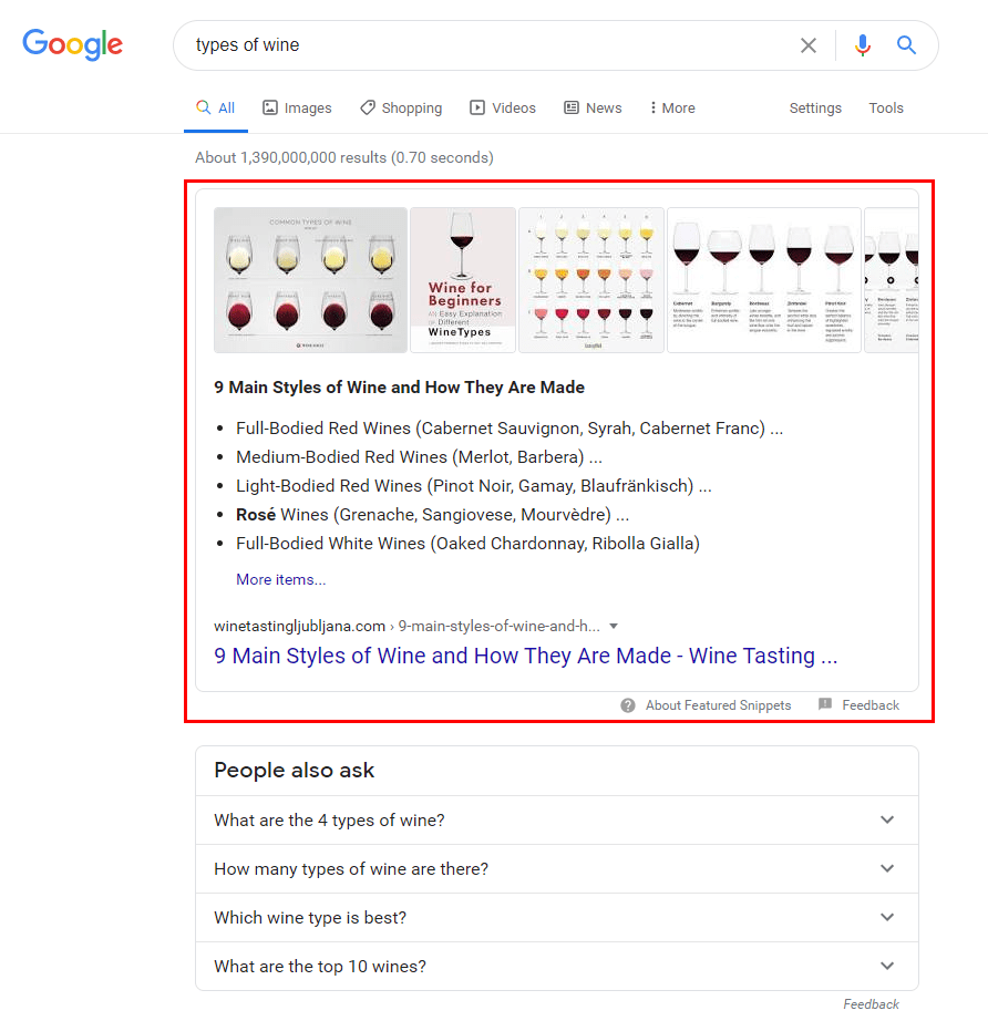 Google Öne Çıkan Parça